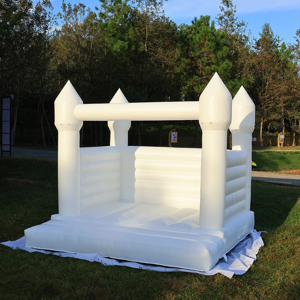 White Bouncy Castle
