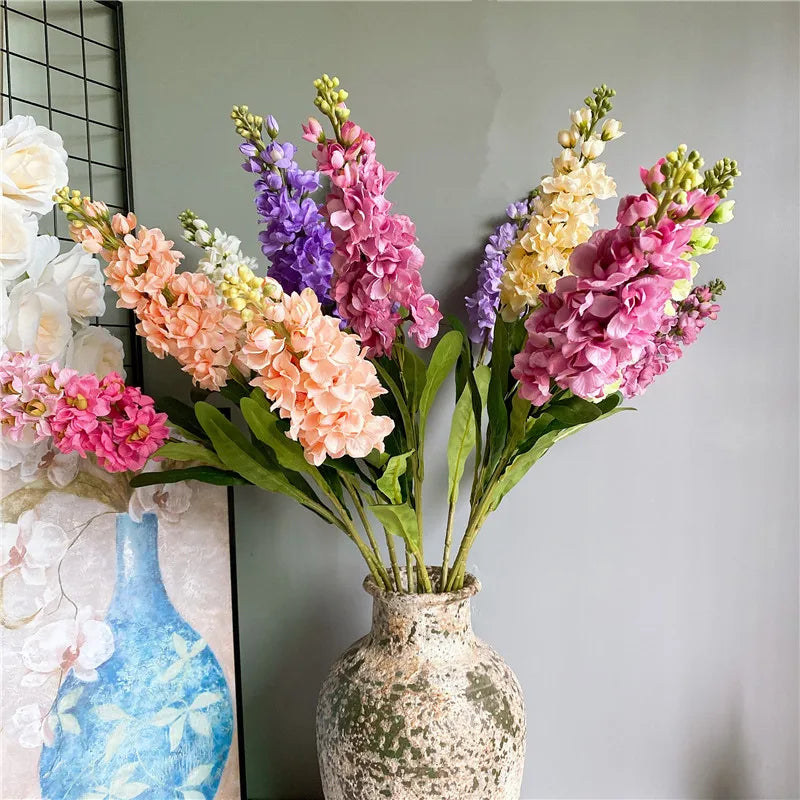 Artificial Hyacinth Violet Flower Branch