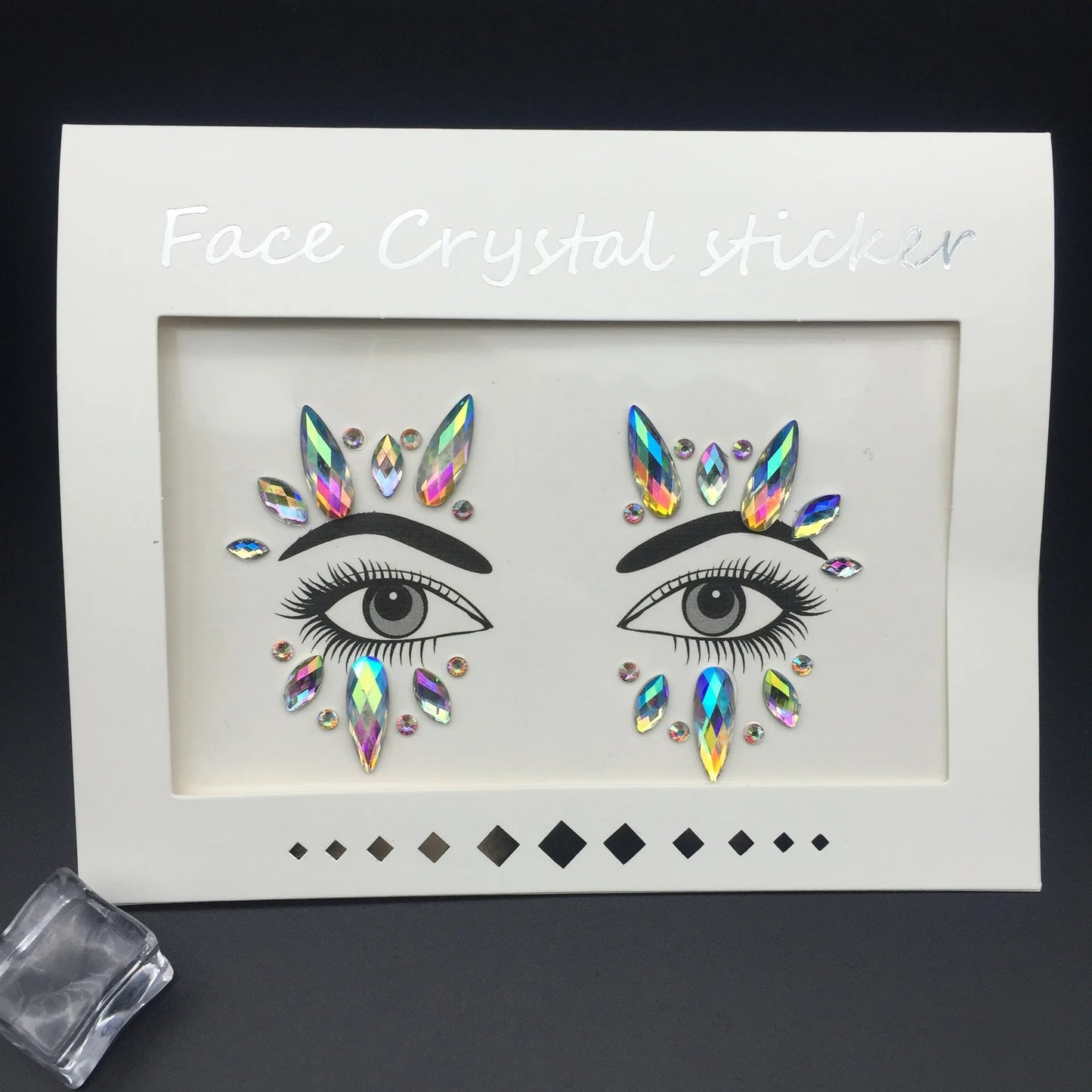 3D Crystal Face Gems