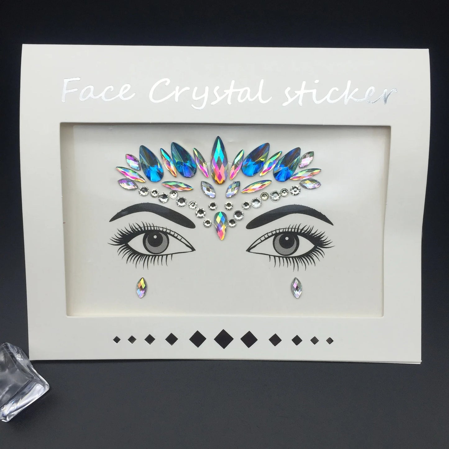 3D Crystal Face Gems