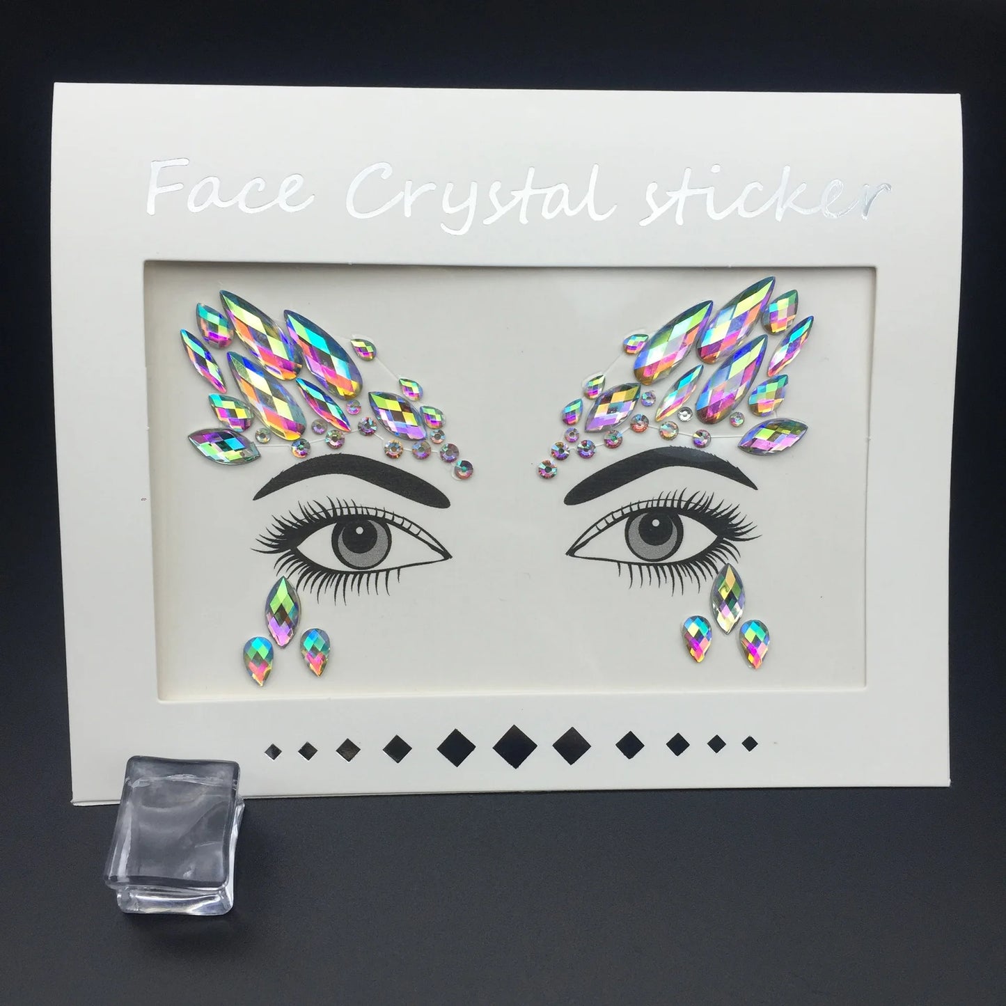 3D Crystal Face Gems