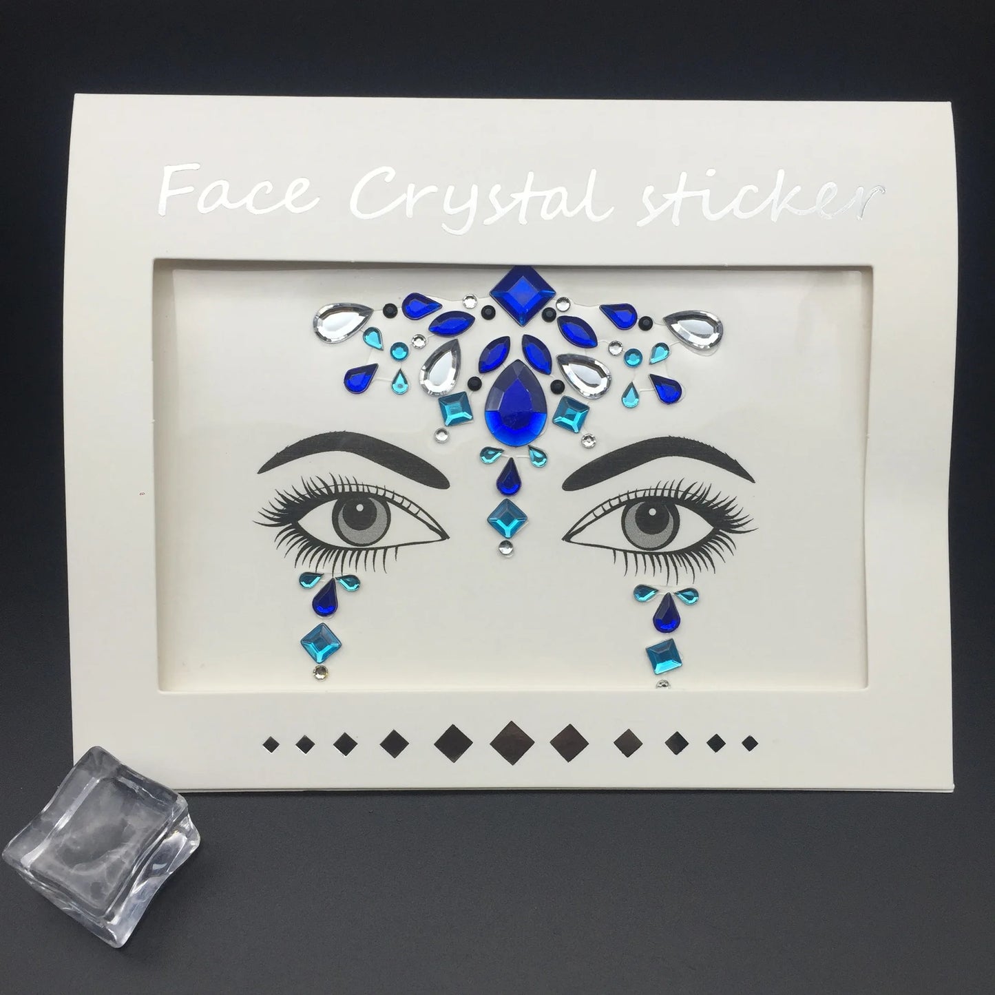 3D Crystal Face Gems