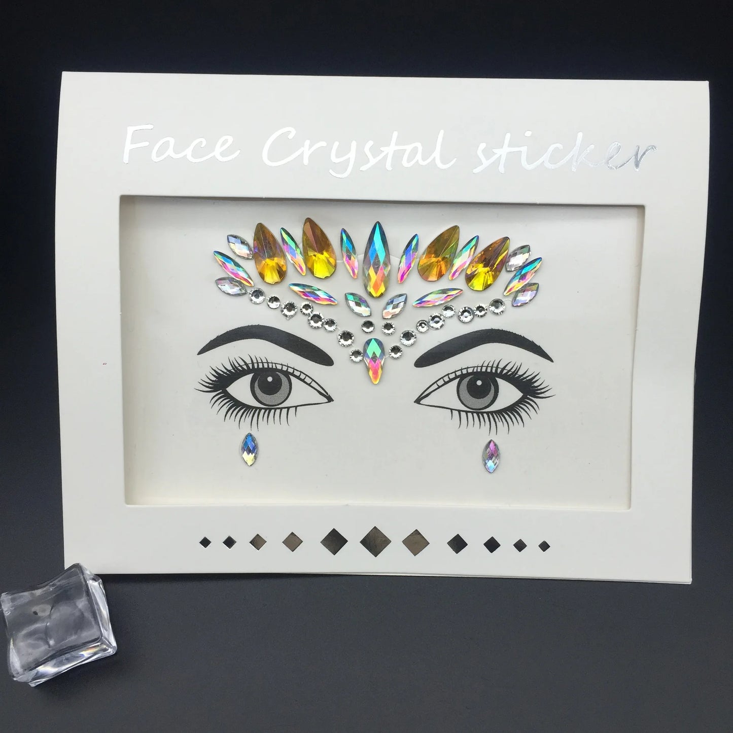 3D Crystal Face Gems