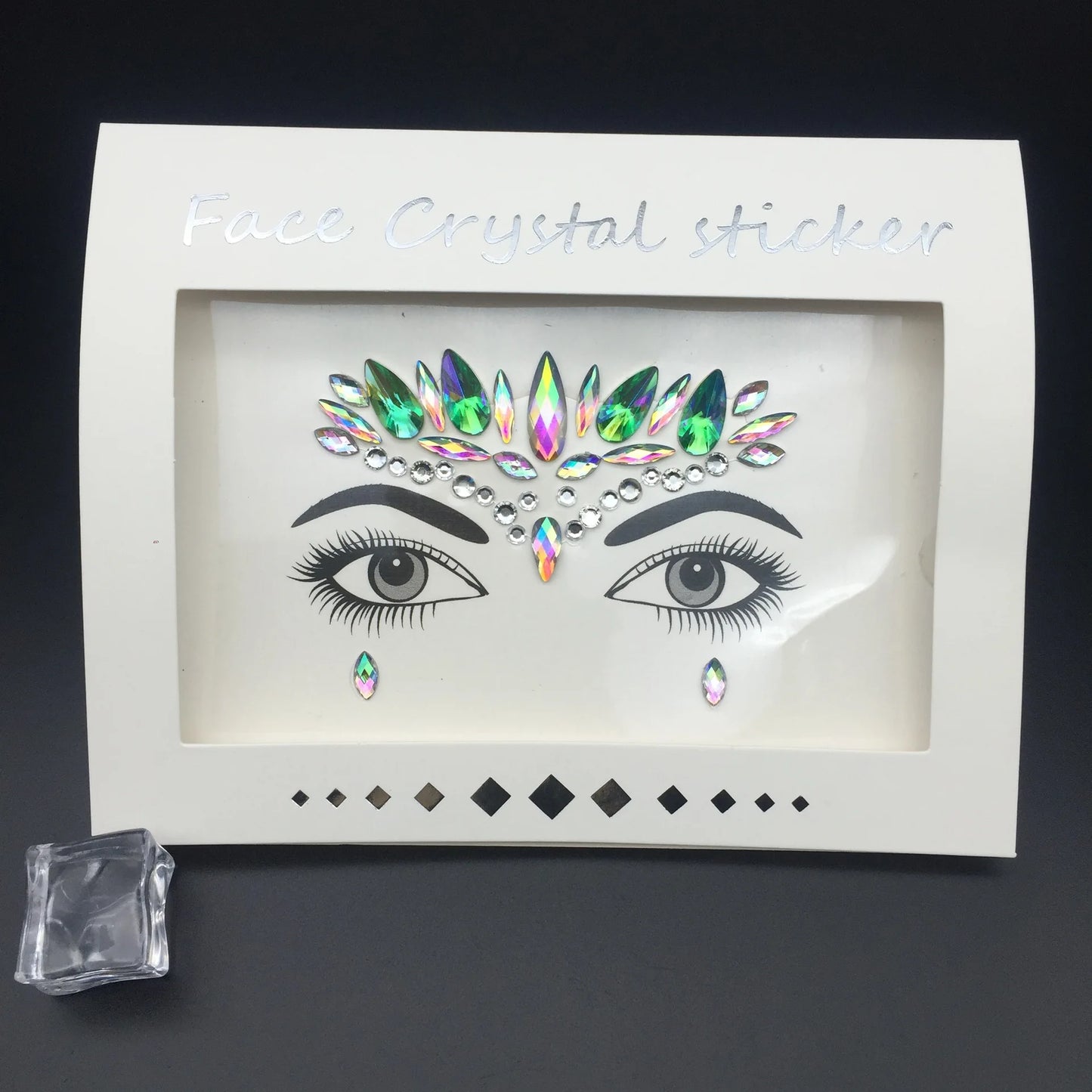 3D Crystal Face Gems
