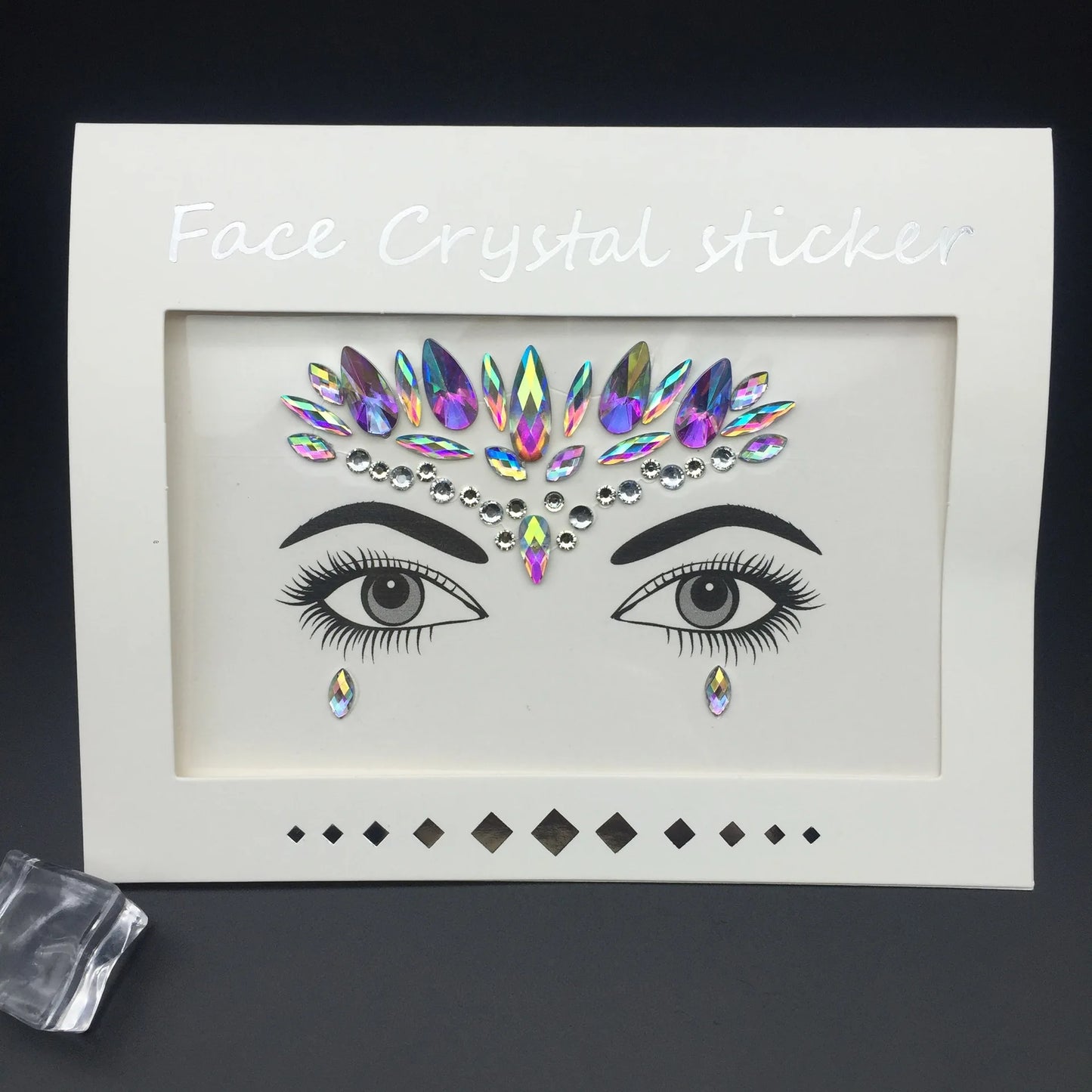 3D Crystal Face Gems