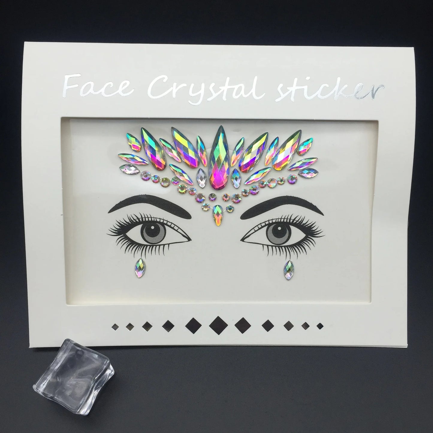 3D Crystal Face Gems