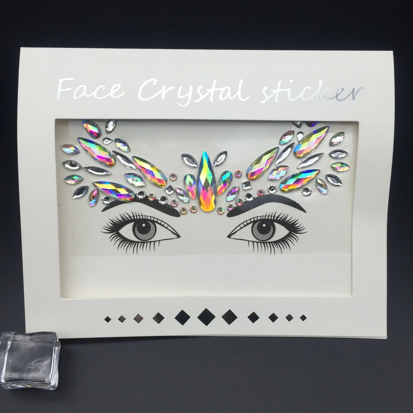 3D Crystal Face Gems