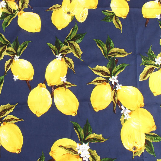 Lemon Printed Fabric