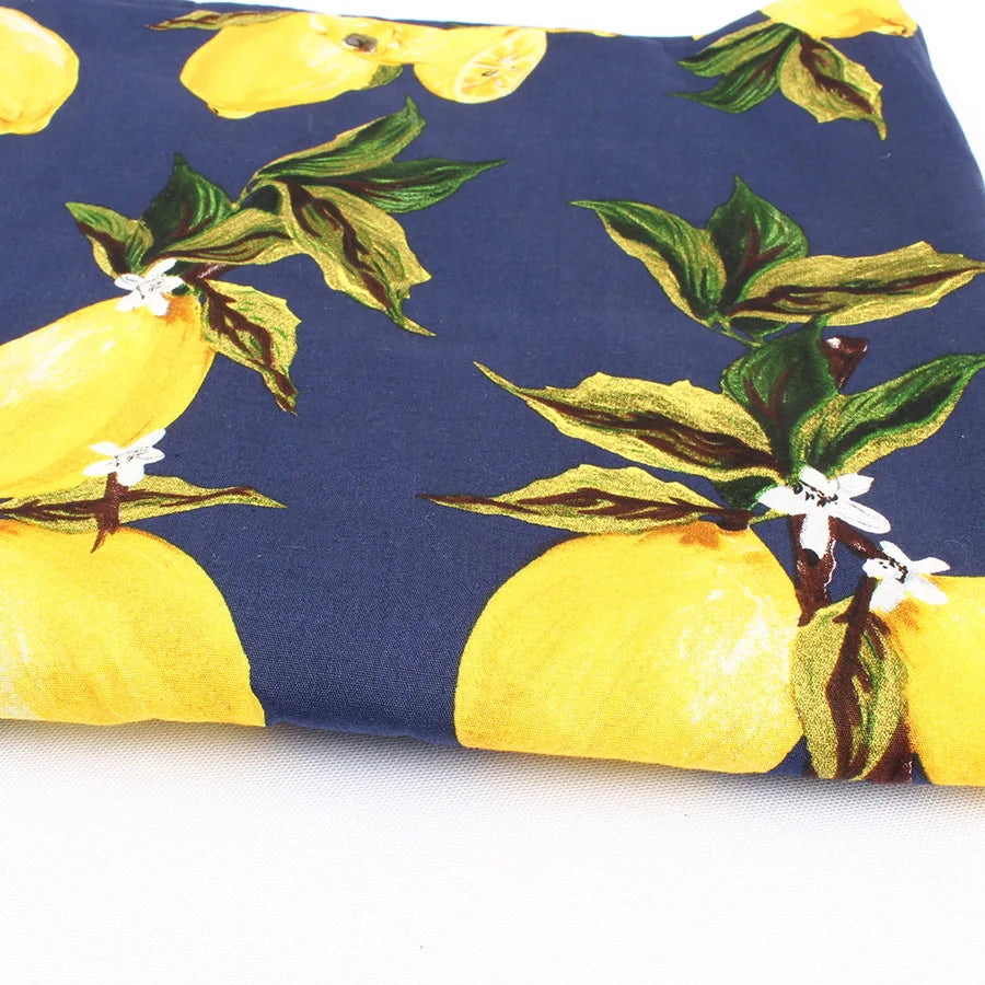 Lemon Printed Fabric