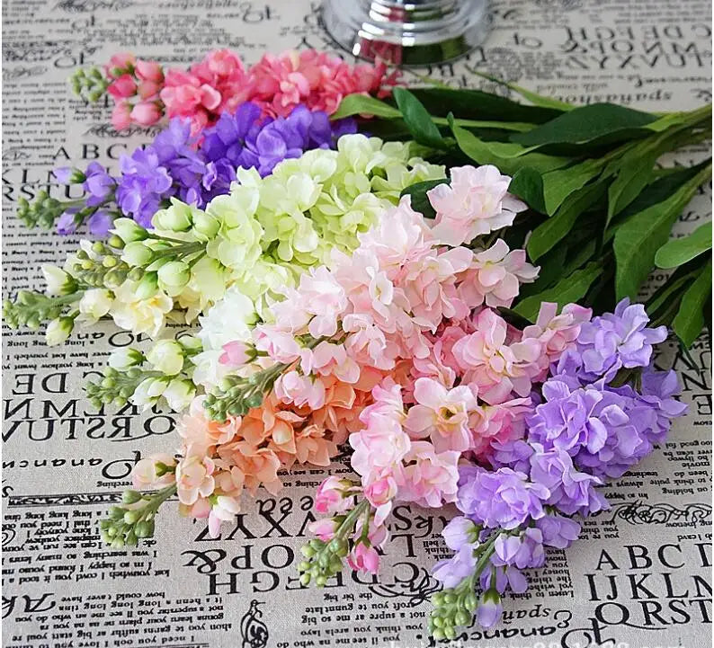 Artificial Hyacinth Violet Flower Branch