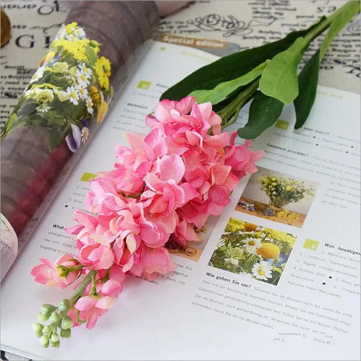 Artificial Hyacinth Violet Flower Branch