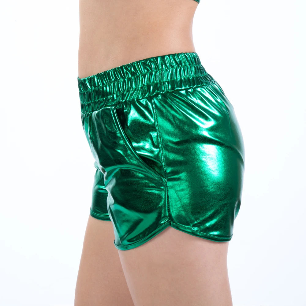 Lucky Me Metallic Shorts