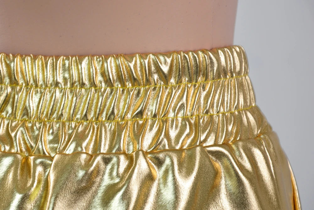 Lucky Me Metallic Shorts