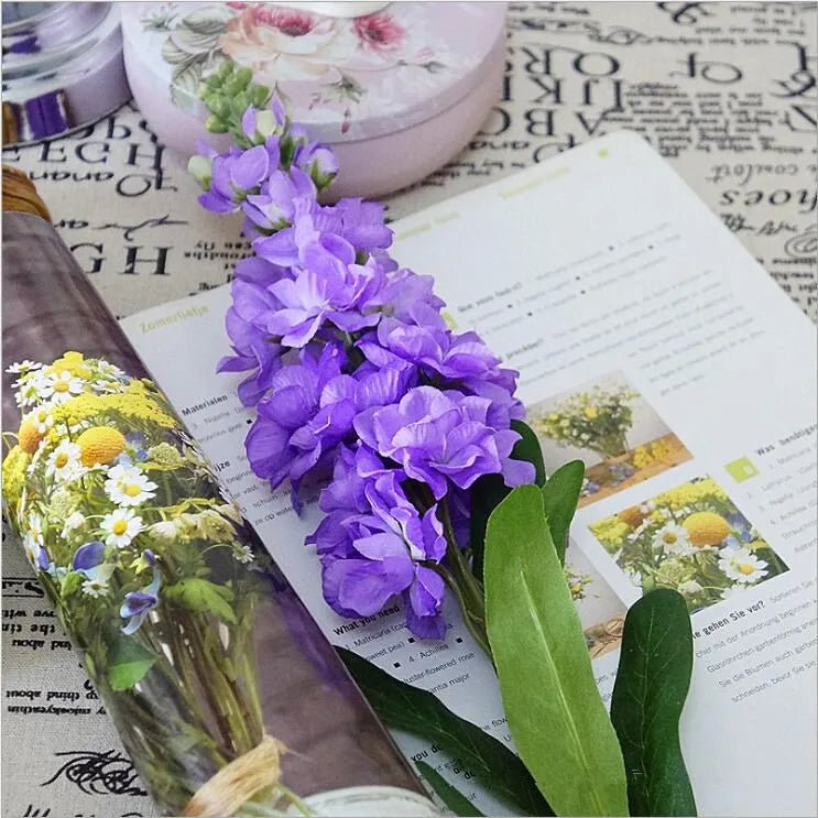 Artificial Hyacinth Violet Flower Branch