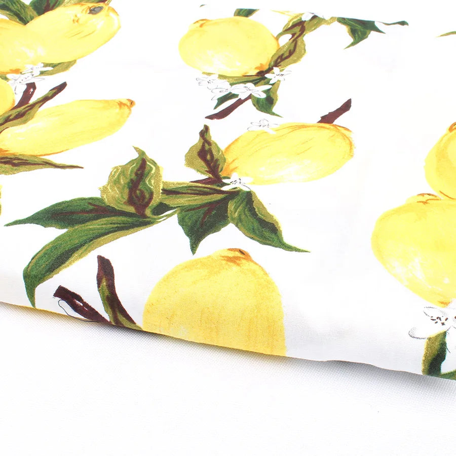 Lemon Printed Fabric