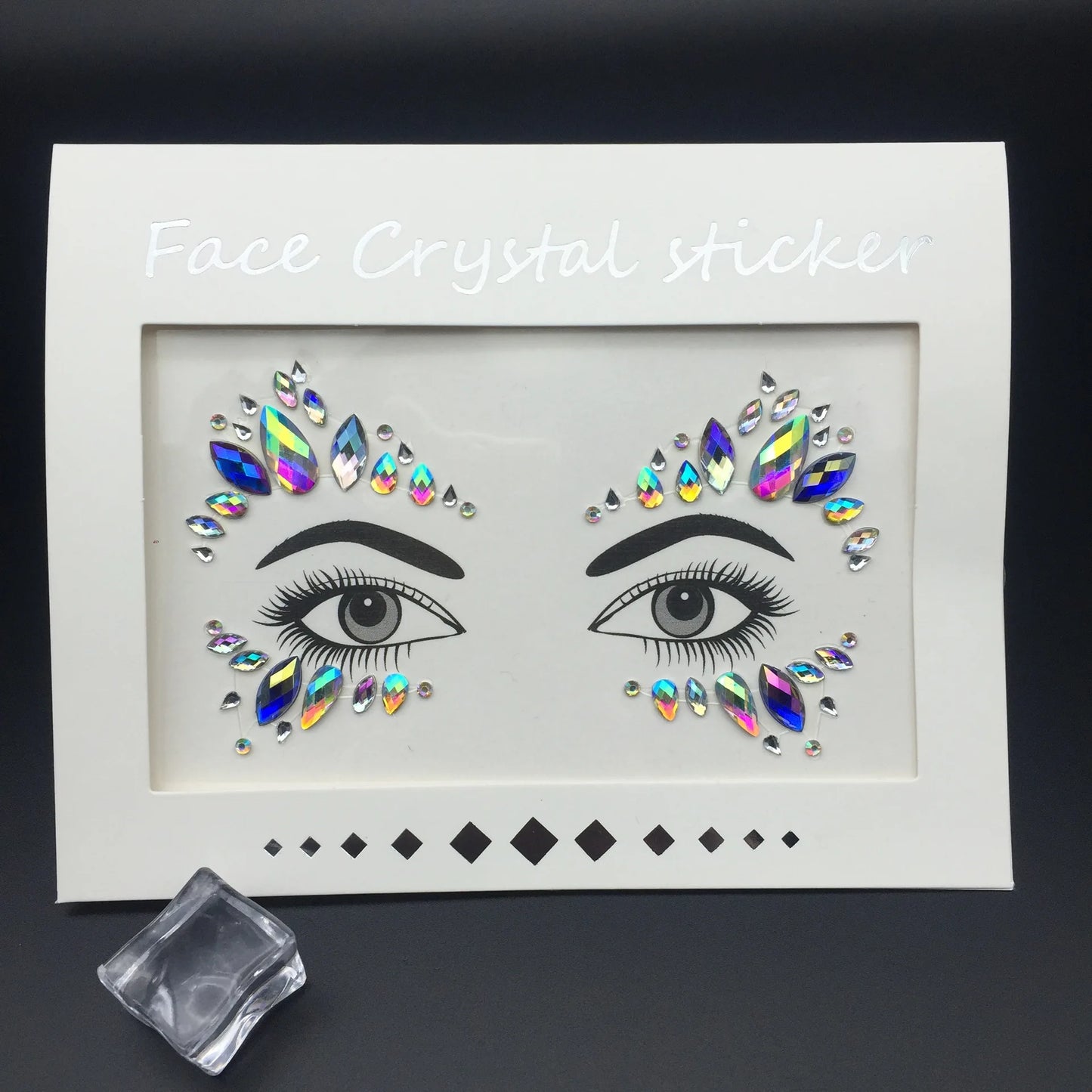3D Crystal Face Gems