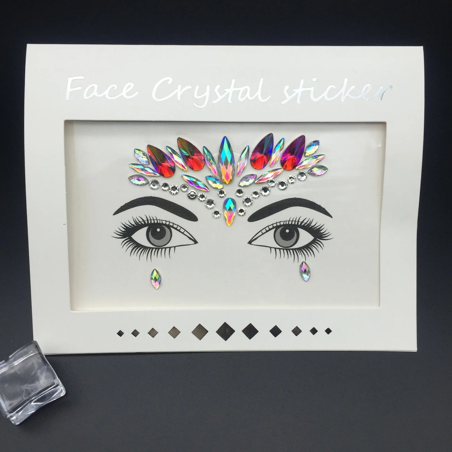 3D Crystal Face Gems