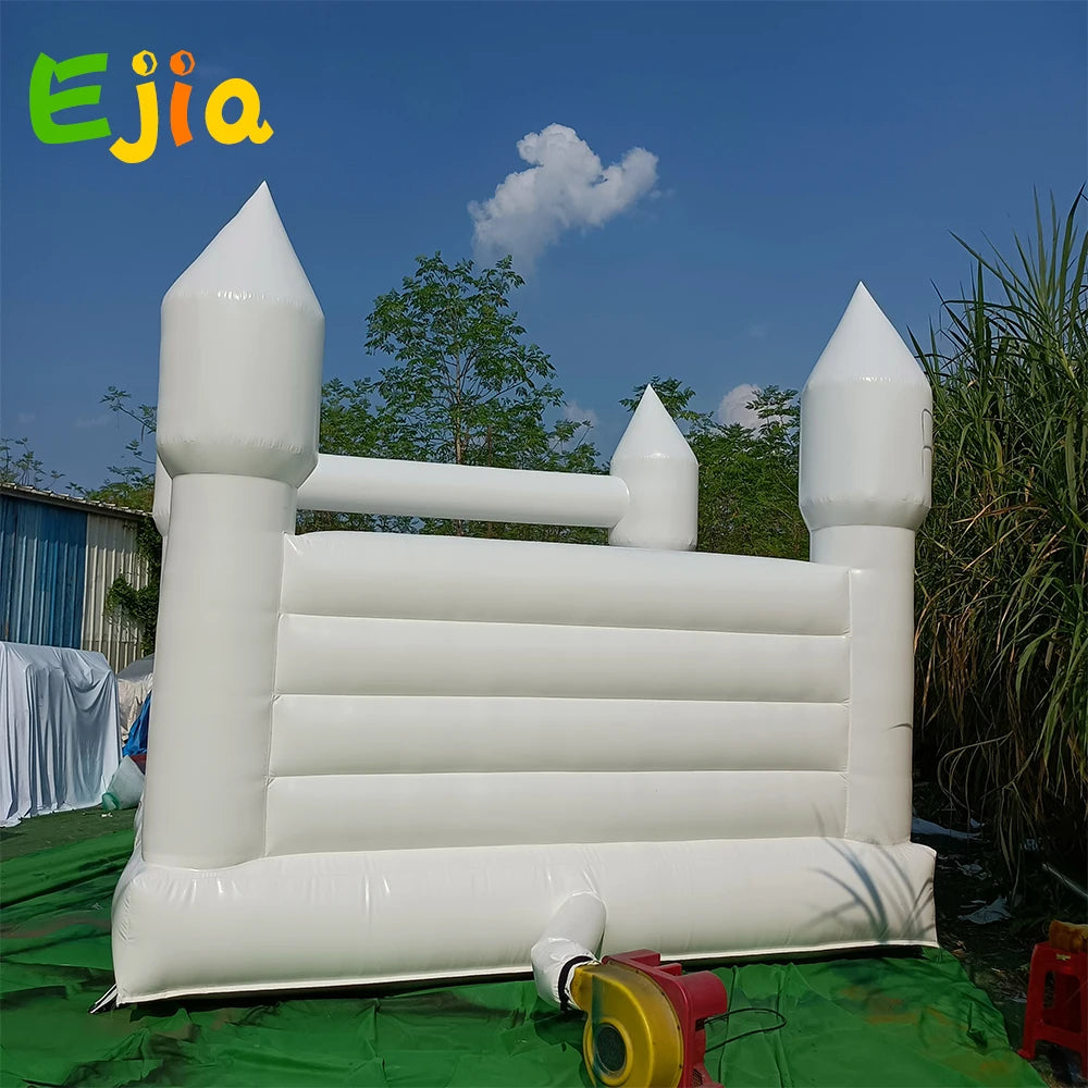 White Bouncy Castle