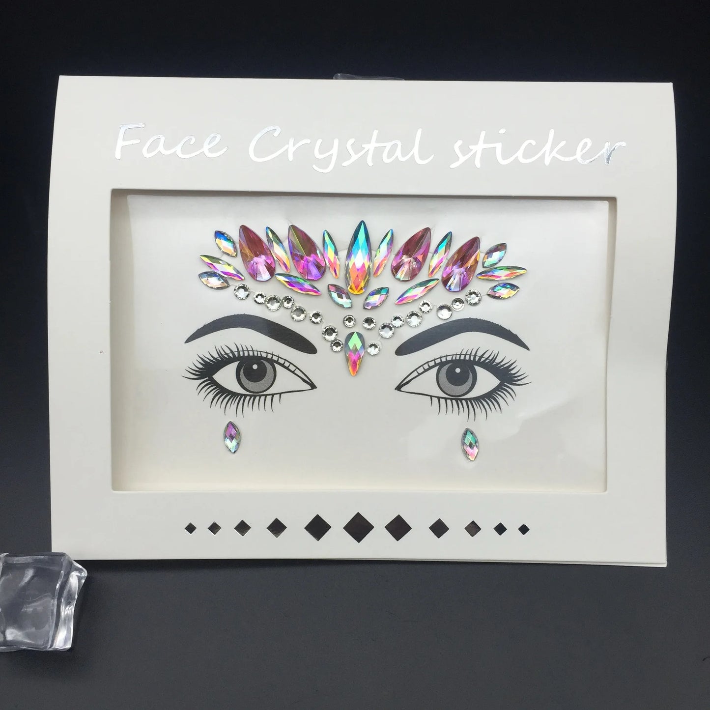 3D Crystal Face Gems