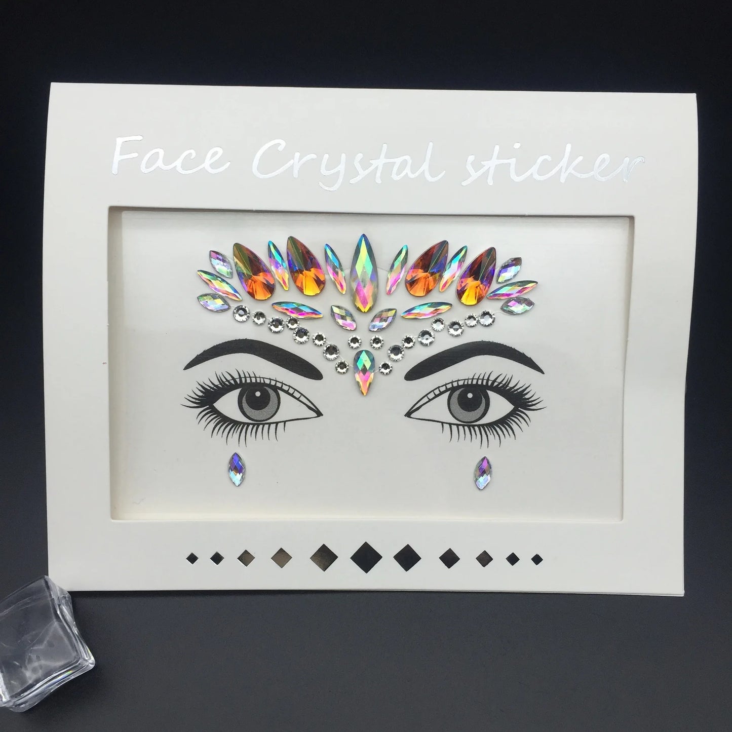 3D Crystal Face Gems
