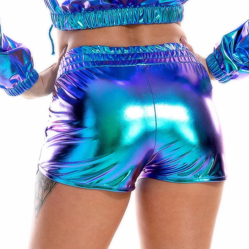Disco Metallic Shorts