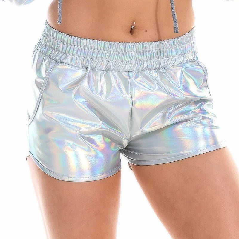 Icy Metallic Shorts