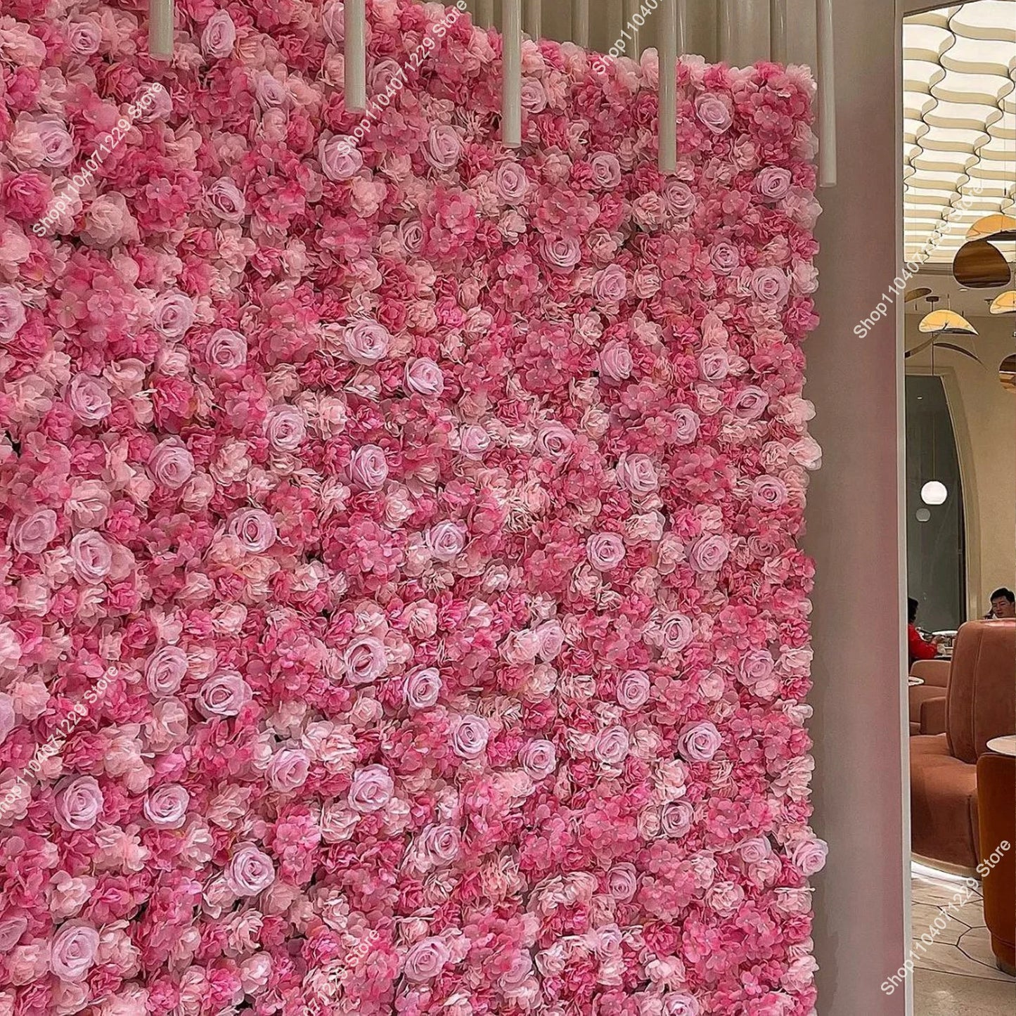 Artificial Flower Wall