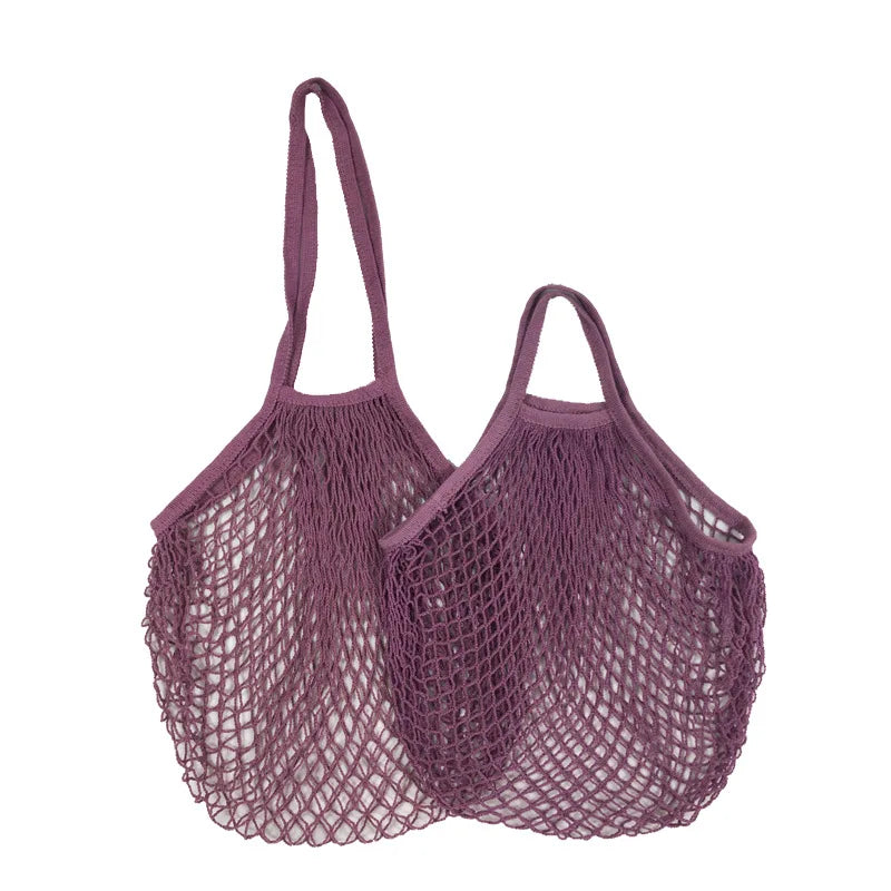 Trendy Cotton Mesh Tote Bag