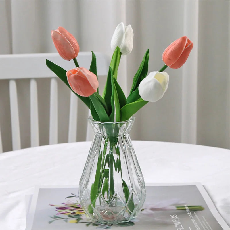 Vibrant Artificial Tulips
