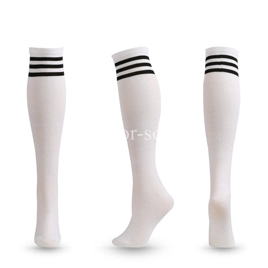 Striped Knee-High Socks