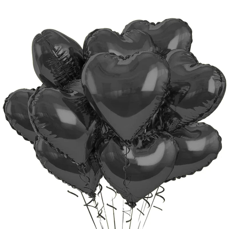 Red Heart Balloons