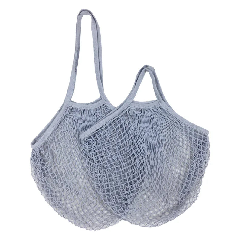 Trendy Cotton Mesh Tote Bag
