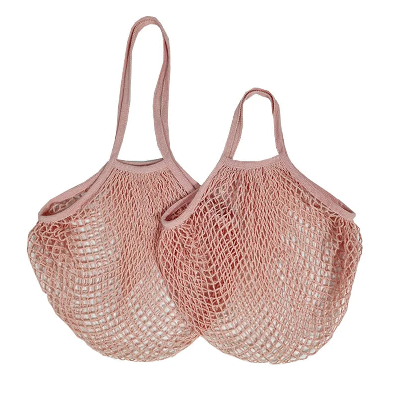Trendy Cotton Mesh Tote Bag