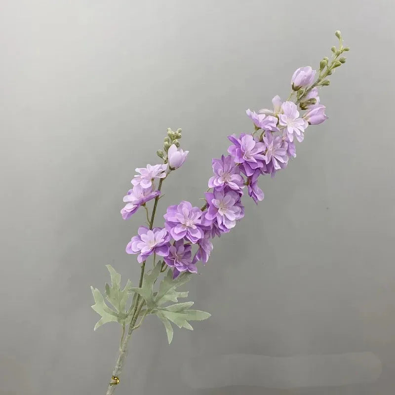 Delphinium Artificial Flower Bouquet β Elegant Silk Peony Arrangement