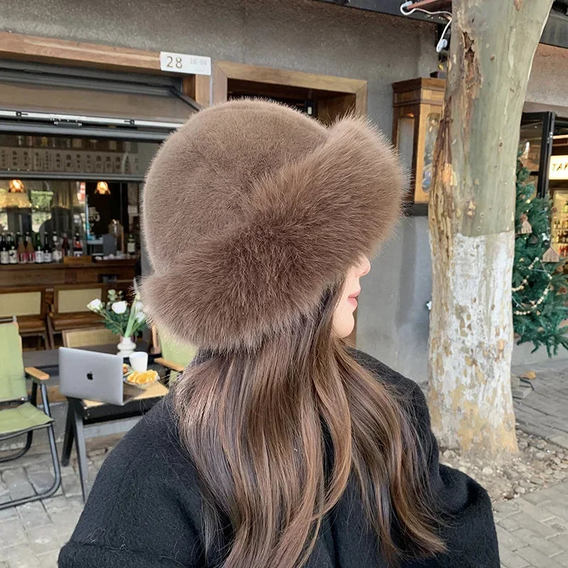 Fluffy Faux Fur Hat