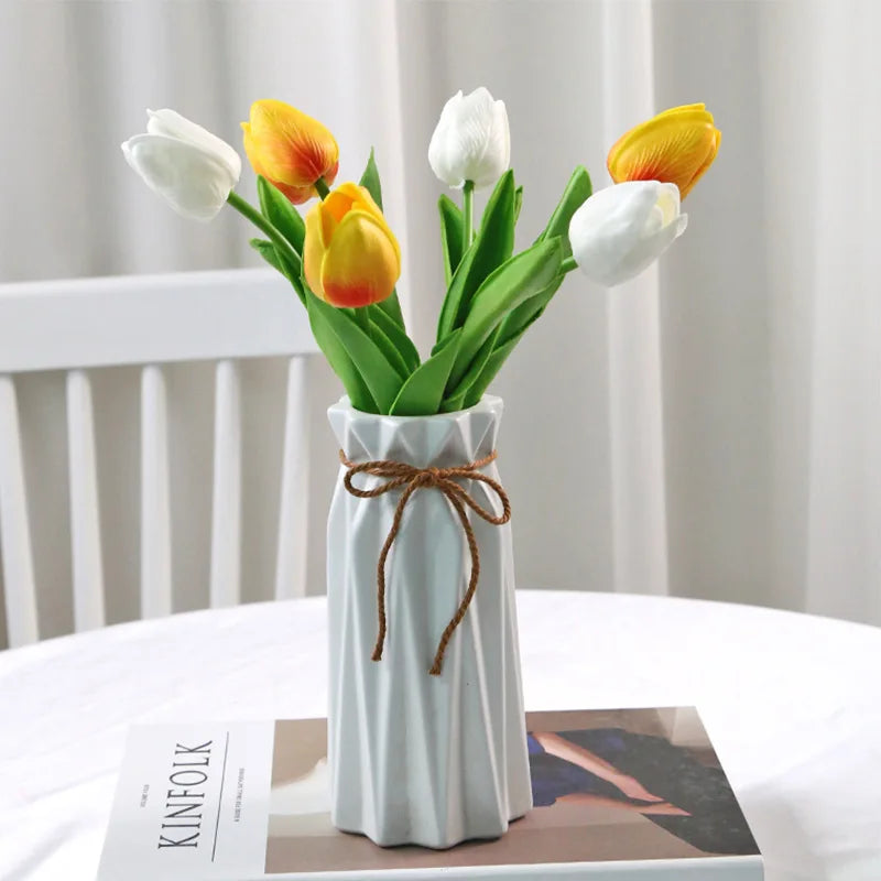 Vibrant Artificial Tulips