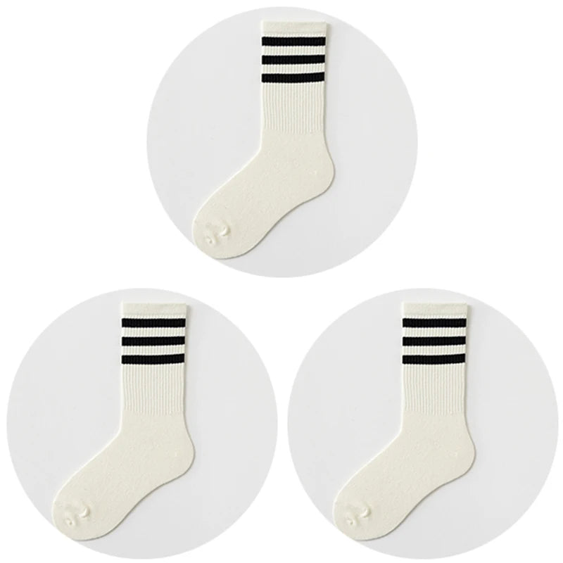 Sporty Team Cotton Socks (3 Pairs)