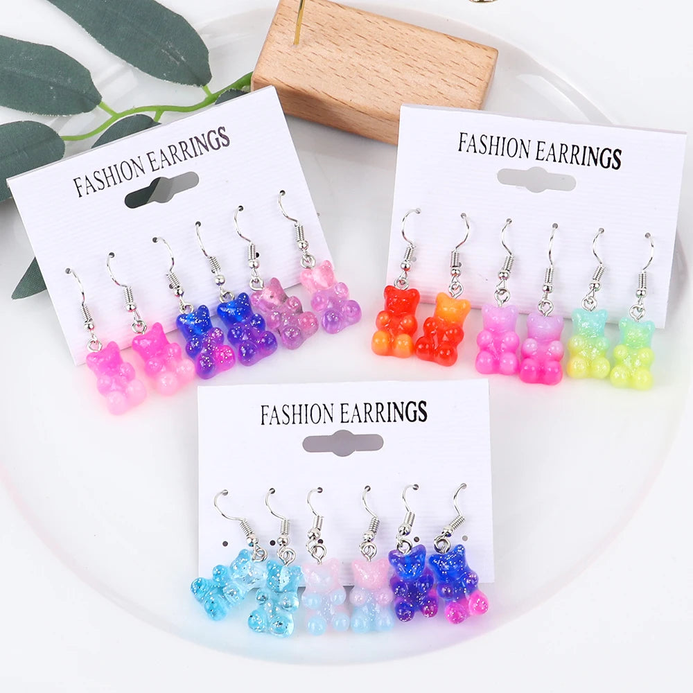 Gummy Bear Earrings