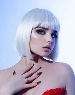 Blue Short Bob Wig