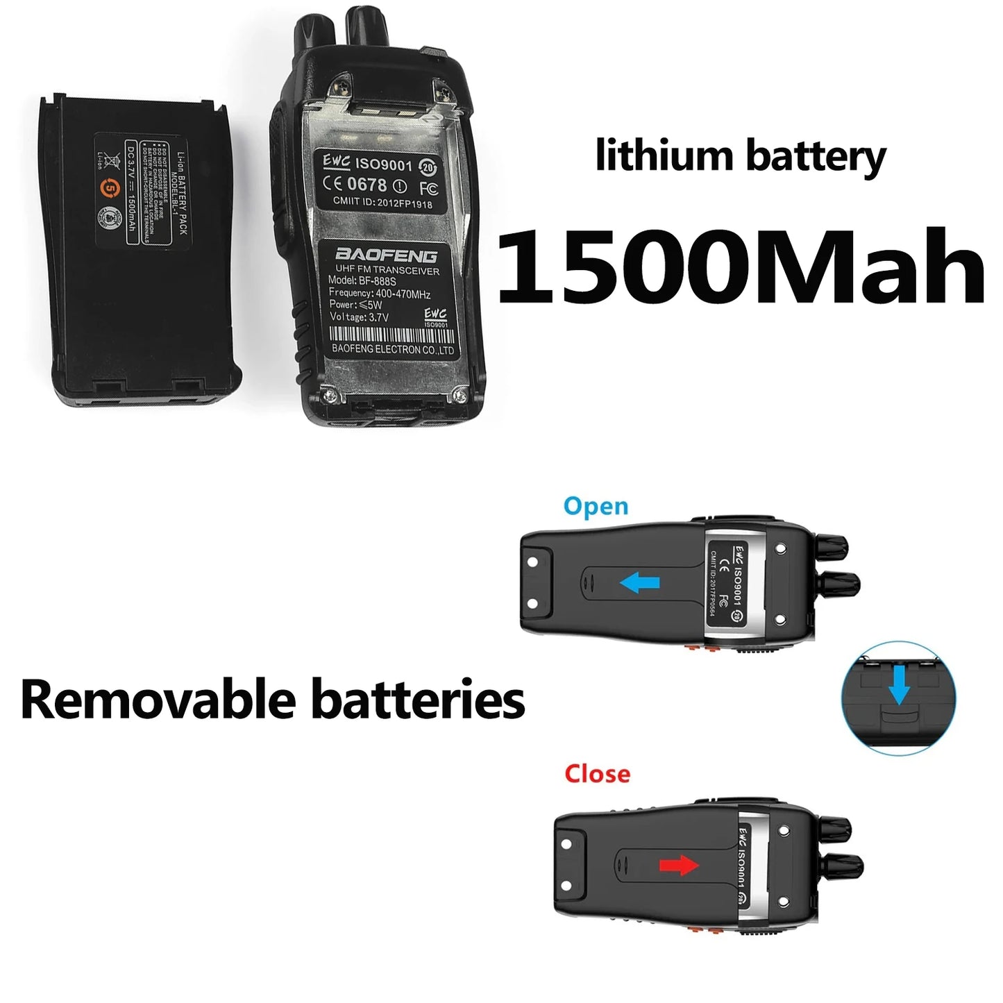 Long-Range Walkie-Talkies