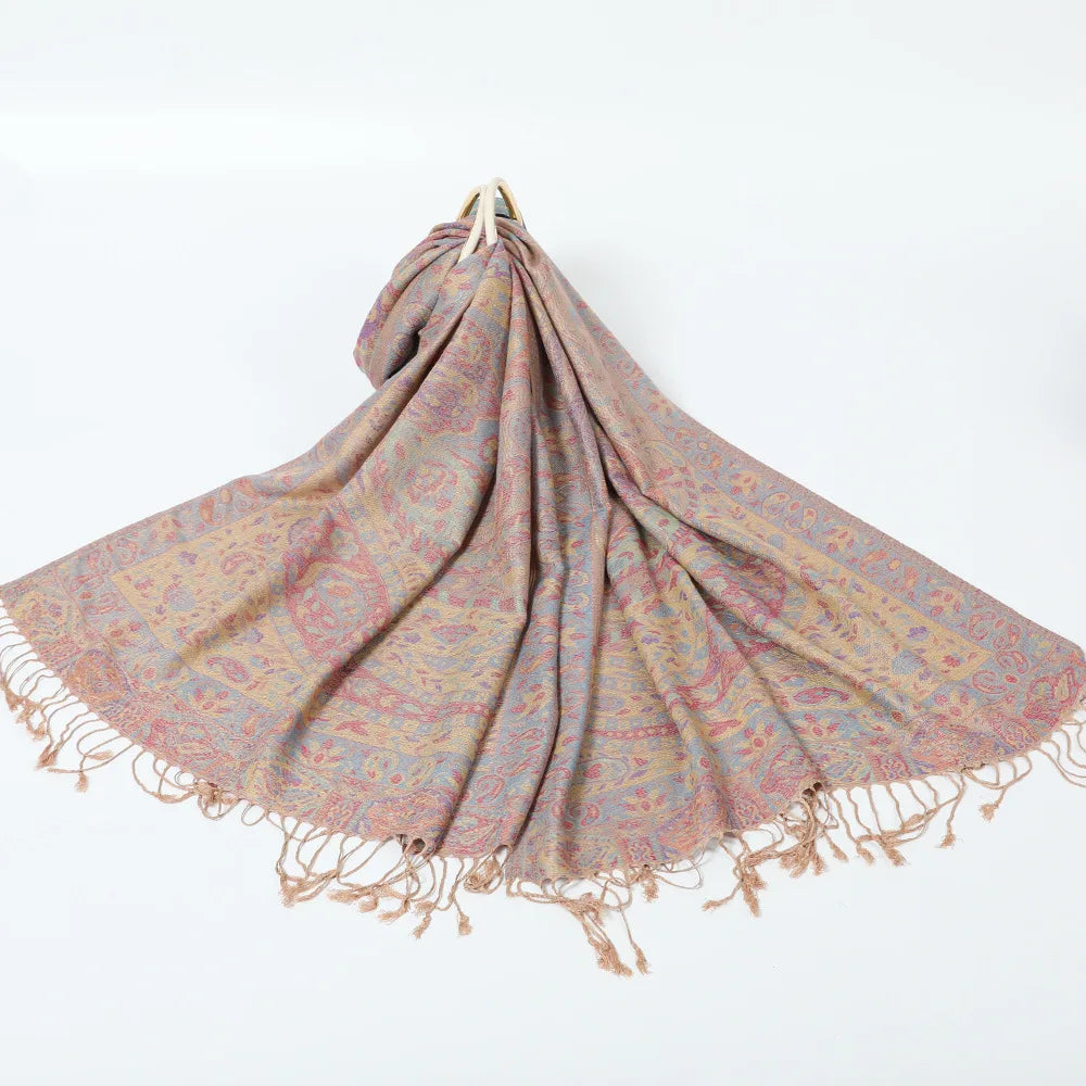 Paisley Pashmina Scarf