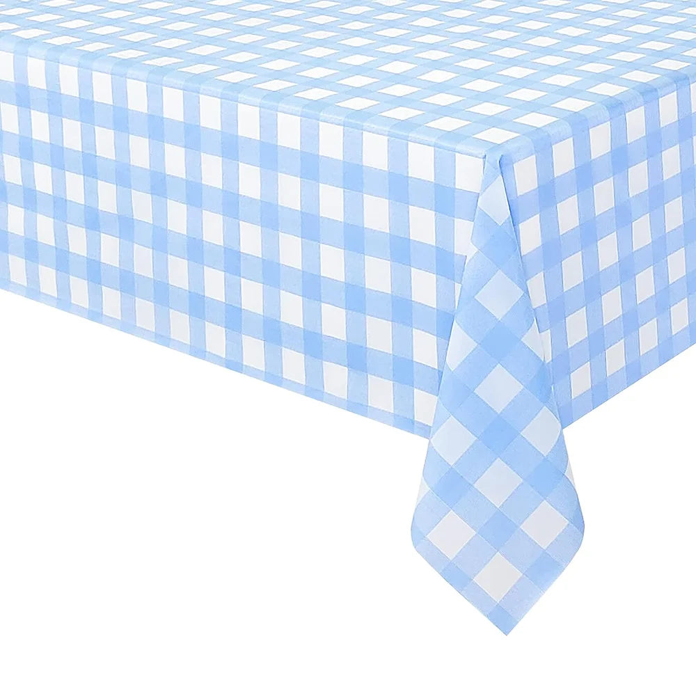 Checkered Disposable Tablecloth
