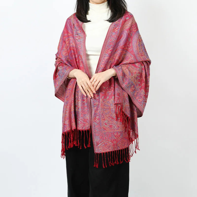 Paisley Pashmina Scarf