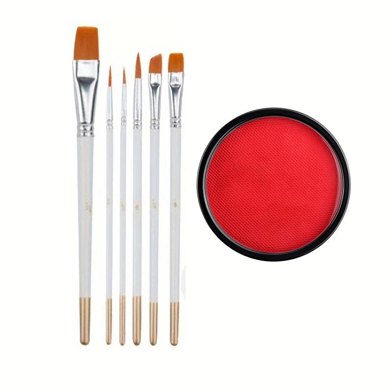Sporty Water-Soluble Face and Body Paint
