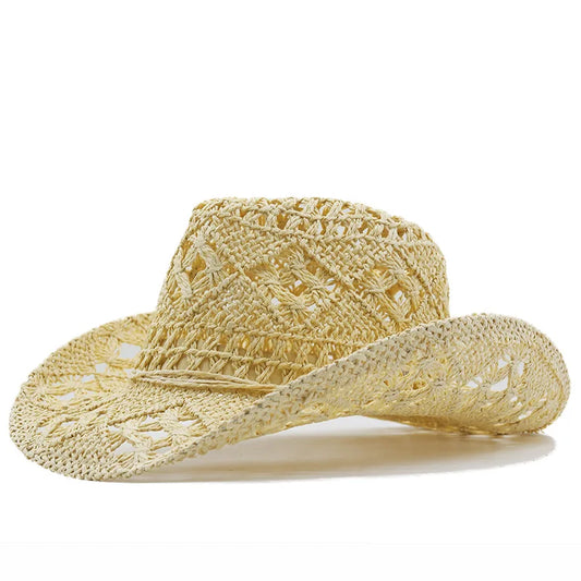 Straw Western Cowboy Hat