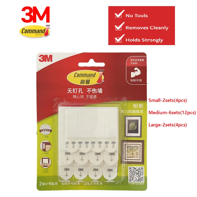 3M Velcro Command Strips Value Pack