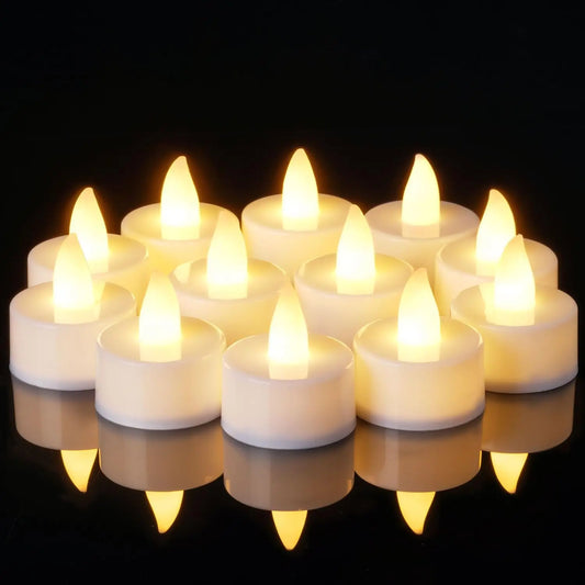 Flameless LED Tealight Candles