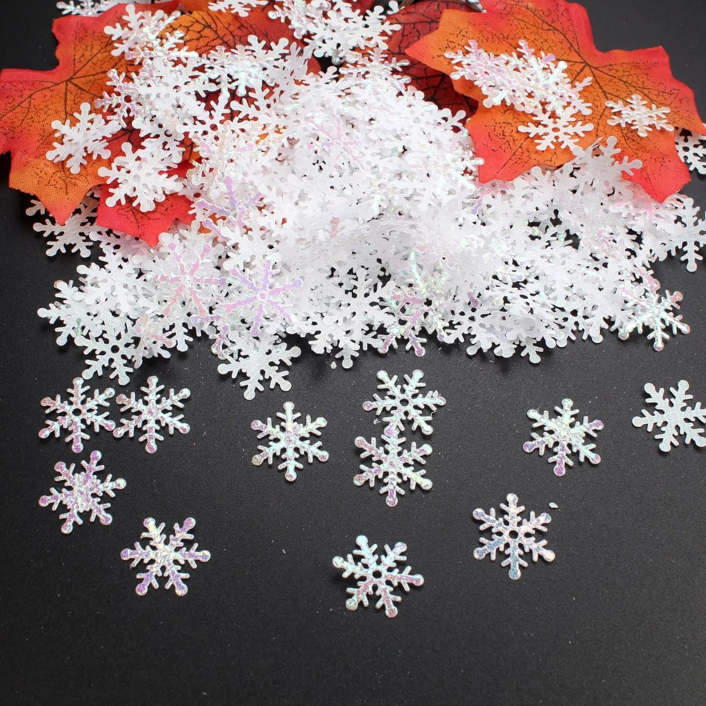 Artificial Snowflake Confetti