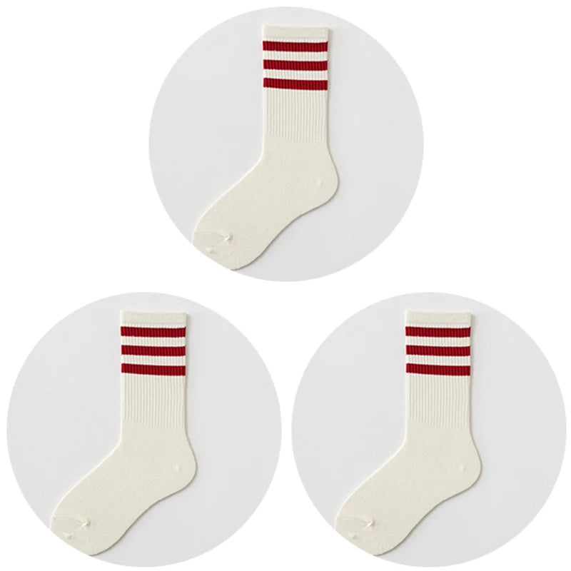 Sporty Team Cotton Socks (3 Pairs)