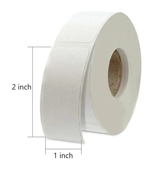 250Pcs/roll Blank Stationery Labels
